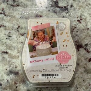 Scentsy Birthday Wishes Scented Bar - Pink and White